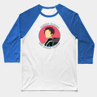 Tanjiro In Circle Baseball T-Shirt